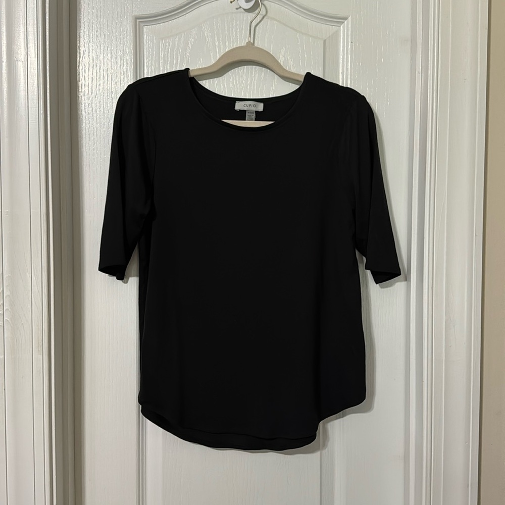Black/Half Sleeve/Tee